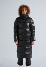 Diamond Down Slick Extra Long Coat V2