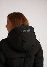 HELIO Cropped Duvet Puffer Jacket