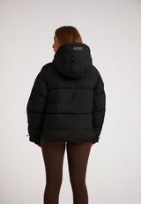 HELIO Cropped Duvet Puffer Jacket