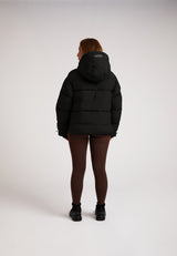 HELIO Cropped Duvet Puffer Jacket