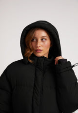 HELIO Cropped Duvet Puffer Jacket