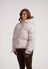 HELIO Cropped Duvet Puffer Jacket