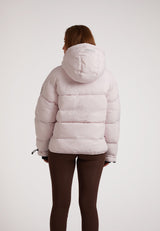 HELIO Cropped Duvet Puffer Jacket