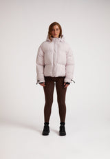 HELIO Cropped Duvet Puffer Jacket