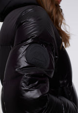 Diamond Down Extra Long Jacket