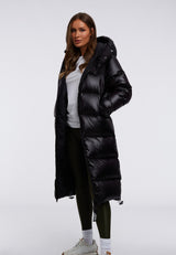 Diamond Down Extra Long Jacket