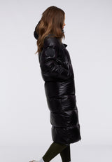 Diamond Down Extra Long Jacket