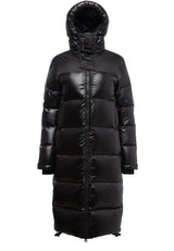 Diamond Down Extra Long Jacket