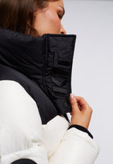 Diamond Down Alps Slick Crop Jacket