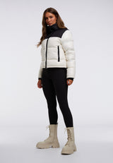 Diamond Down Alps Slick Crop Jacket