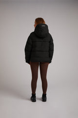 HELIO Cropped Duvet Puffer Jacket