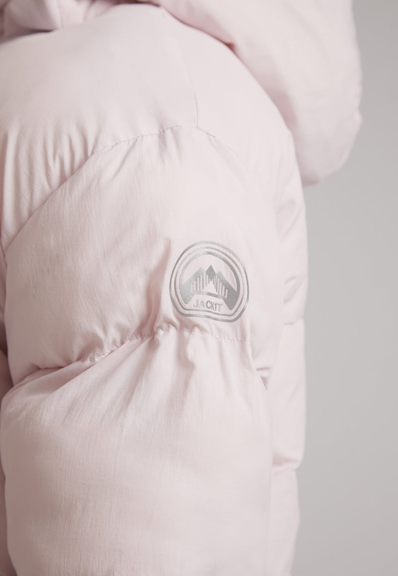 HELIO Cropped Duvet Puffer Jacket
