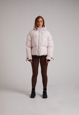 HELIO Cropped Duvet Puffer Jacket