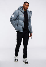 Diamond Down Hooded Jacket