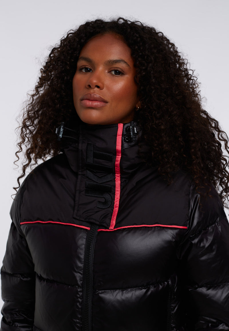 Diamond Down Crop Jacket