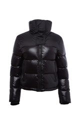 Diamond Down Alps Slick Crop Jacket