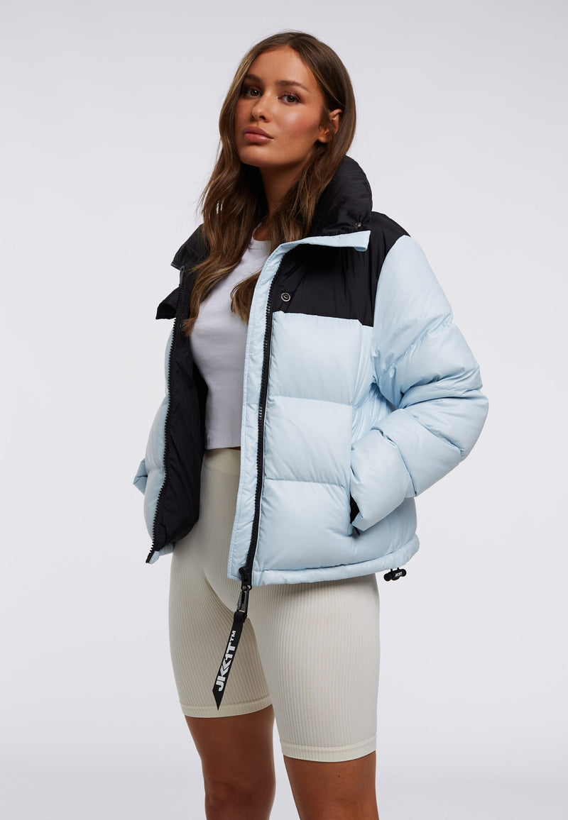 Diamond Down Alps Slick Crop Jacket