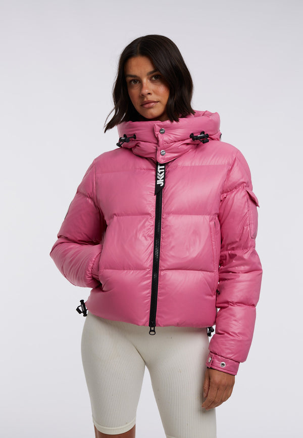 EZ Puffer Racer Hooded Jacket